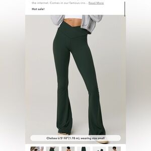 OFFLINE By Aerie Real Me High Waisted Crossover Flare Leggin
